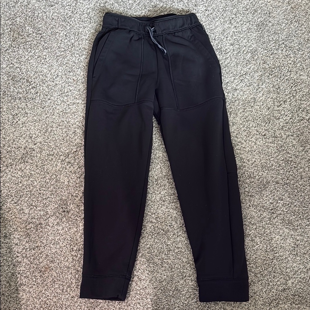 Black Jogger Pants Boys size Large (10/12)